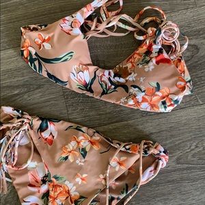 Floral bikini